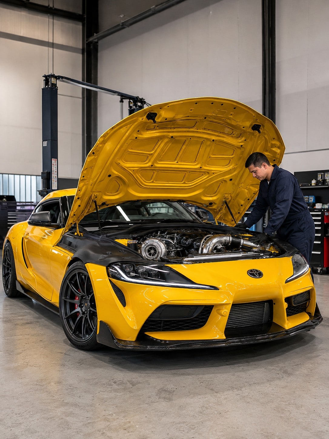 Toyota GR Supra — turbo upgrade